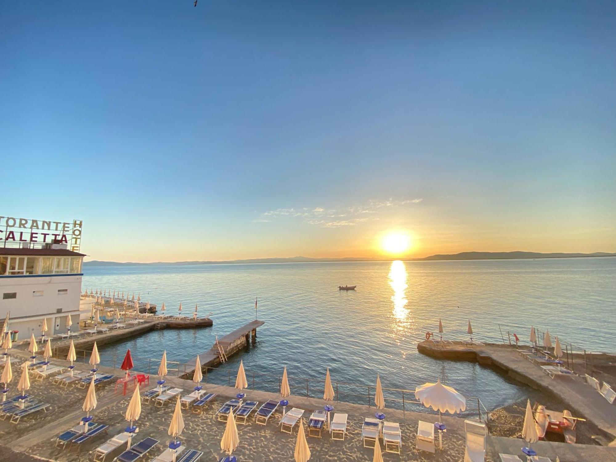 Hotel La Caletta ปอร์โต ซานโต สเตฟาโน ภายนอก รูปภาพ