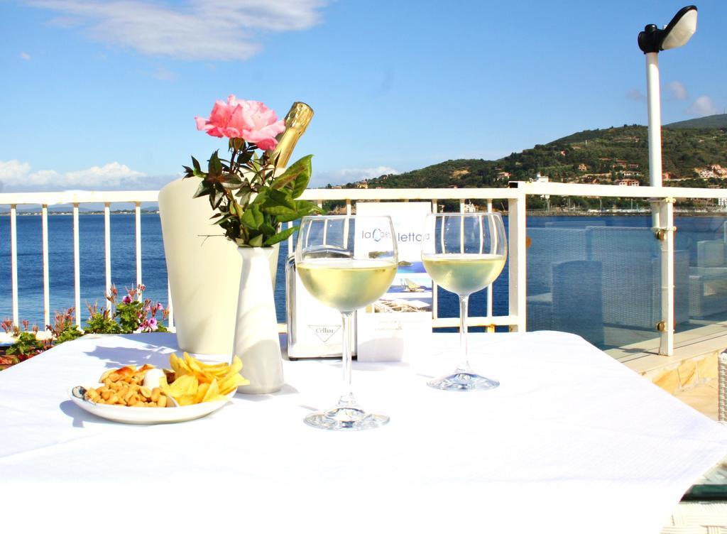 Hotel La Caletta ปอร์โต ซานโต สเตฟาโน ภายนอก รูปภาพ