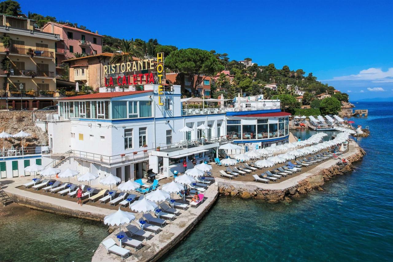 Hotel La Caletta ปอร์โต ซานโต สเตฟาโน ภายนอก รูปภาพ