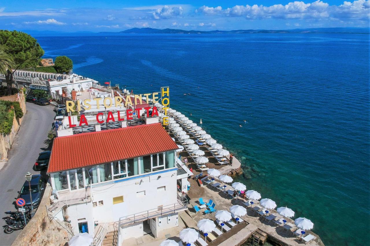 Hotel La Caletta ปอร์โต ซานโต สเตฟาโน ภายนอก รูปภาพ